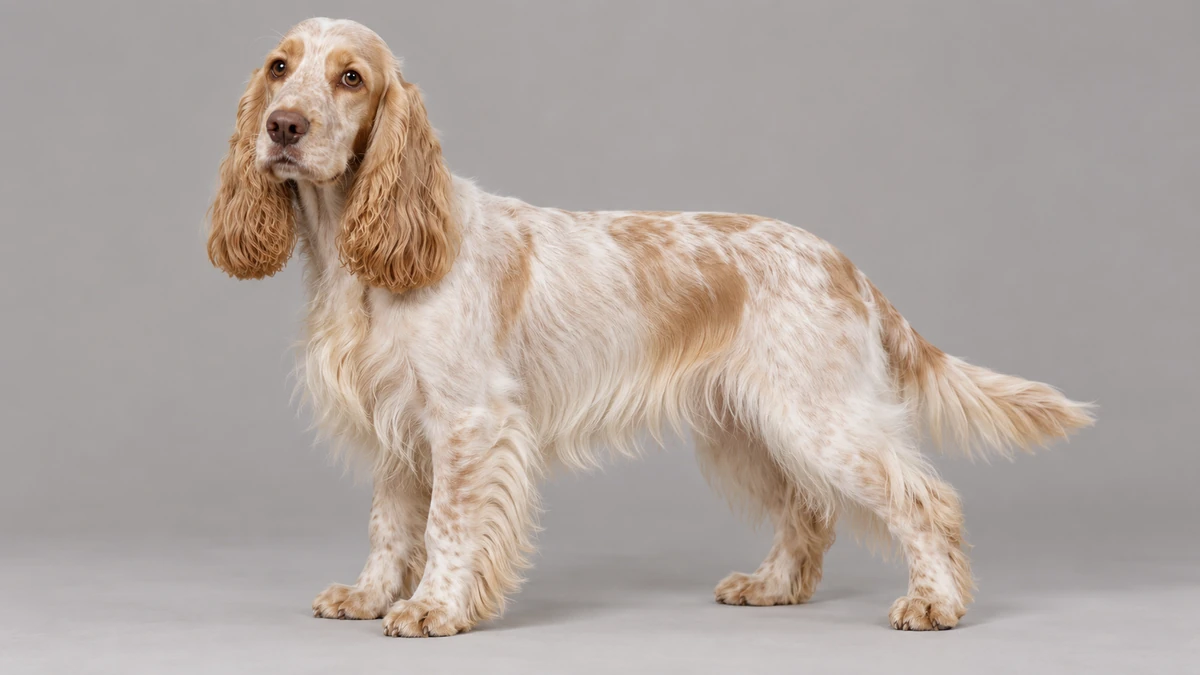 İngiliz Cocker köpek — lemon roan renk