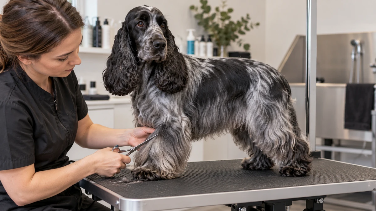 İngiliz Cocker köpek — bakım ve tımar